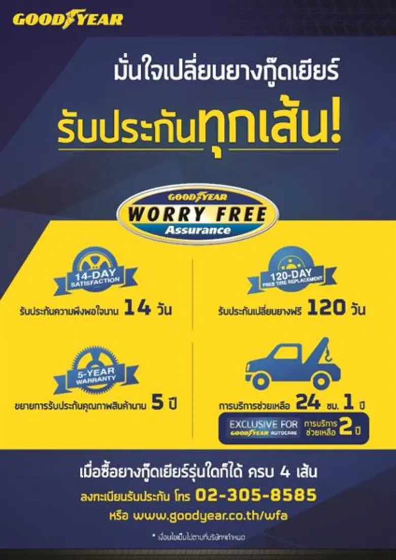 กู๊ดเยียร์ ประเทศไทย ต้อนรับปีใหม่ด้วยการ...