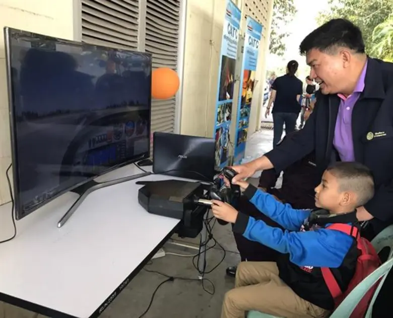 สถาบันการบินพลเรือนร่วมจัดกิจกรรมในงานวันเด็กแห่งชาติ ประจำปี 2561