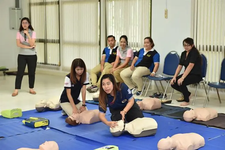 ม.อ.ตรัง ฝึกอบรมเชิงปฏิบัติการ “CPR ปฏิบัติการฟื้นคืนชีพ เรื่องจำเป็นที่ควรรู้”