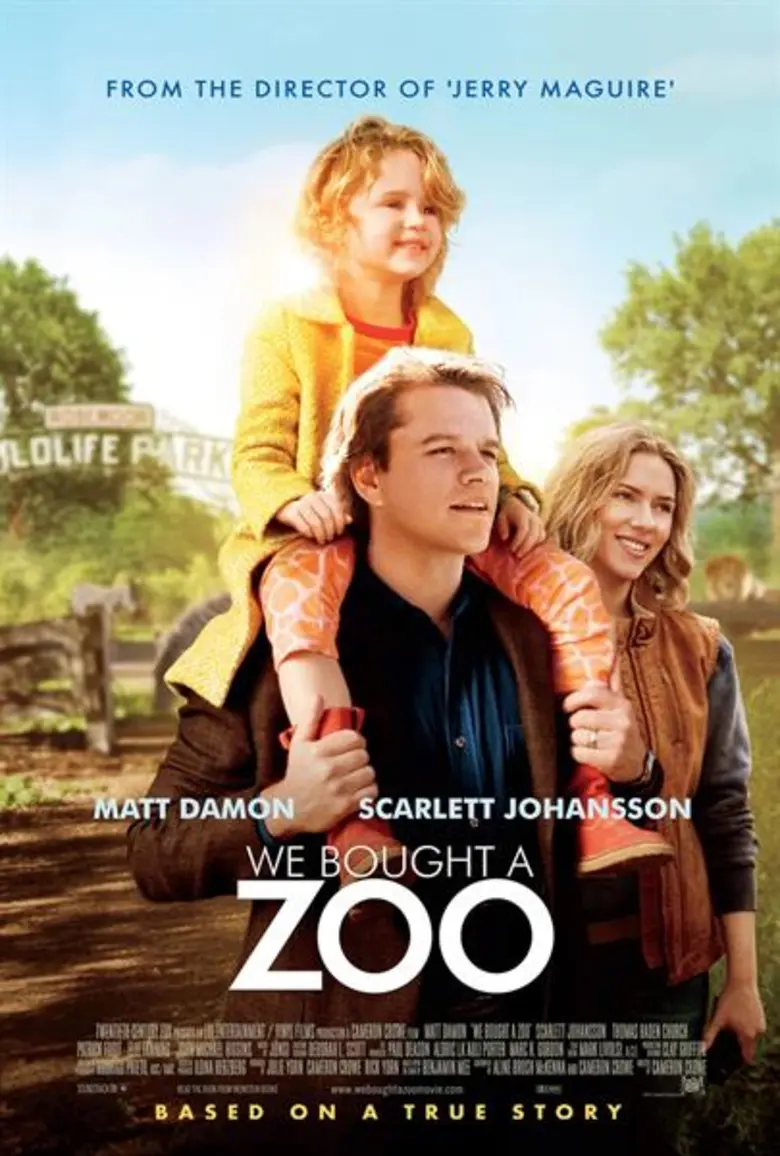 ช่อง 28 พร้อมส่งความสุข กับ ภาพยนตร์แนวคอมเมดี้ เรื่อง “We Bought a Zoo (สวนสัตว์อัศจรรย์ ของขวัญให้ลูกน้อย)”