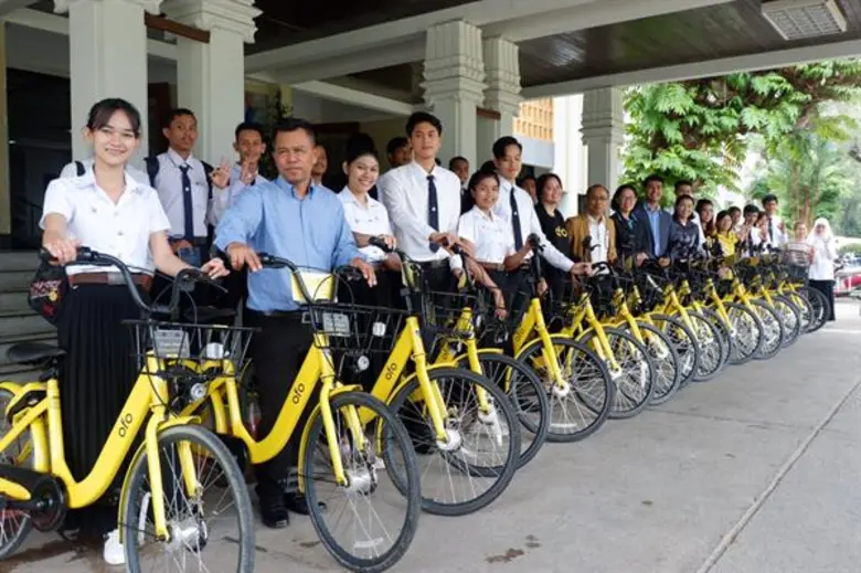 จักรยาน ofo พร้อมให้บริการแล้ว ที่ มอ. วิทยาเขตปัตตานี พร้อมจับมือเซ็น MOU สร้างสรรค์สังคมจักรยานอย่างเต็มรูปแบบ