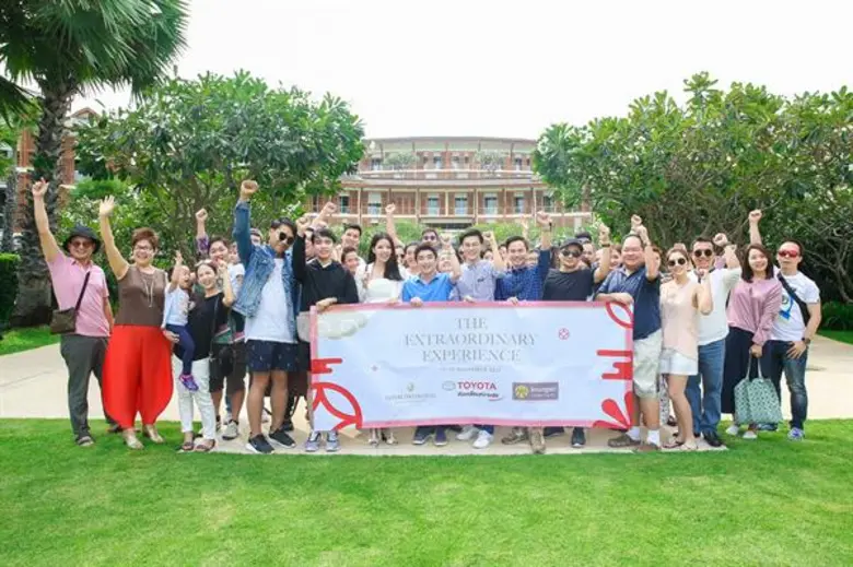 โตโยต้า จับมือลูกค้ากลุ่มบัตรเครดิตธนาคารกรุงศรีอยุธยา และอินเตอร์คอนติเนนตัล หัวหิน รีสอร์ท มอบเอกสิทธิ์เหนือระดับให้ลูกค้าลิ้มลองมื้อเที่ยงสุดเอ็กซ์คลูซีฟ รังสรรค์โดย “เชฟทาคากิ คาซูโอะ”