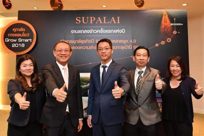 ศุภาลัย ชื่นมื่นจัดงานแถลงข่าวครั้งแรกแห่งปี กางแผนปี 61 สู่ SUSTAINABLE GROWTH 2018