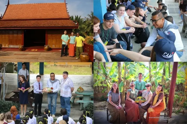 บ้านสวนสมุทรสงคราม ร่วมกับ วิทยาลัยนานาชาติ มหาวิทยาลัยมหิดล ร่วมสืบสานความเป็นไทย และมอบประสบการณ์ใหม่ให้เยาวชน