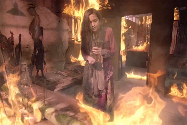 เรียกว่าเป็นฉากที่ พระเอกหนุ่ม "มังกร-ปภา...