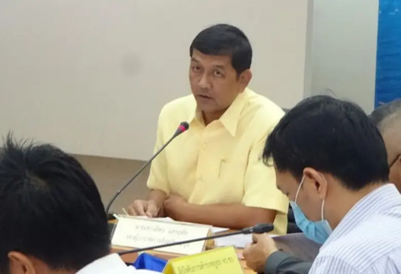 กอ.รมน.จังหวัด ช.บ. ร่วมประชุมคณะกรรมการศูนย์ปฏิบัติการแก้ไขปัญหาการชุมนุมสาธารณะจังหวัดชลบุรี