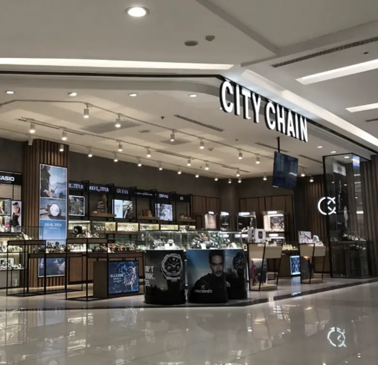 City Chain ผู้ค้าปลีกนาฬิกาเพียงหนึ่งเดีย...