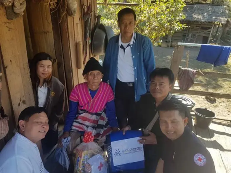 มูลนิธิเวิร์คพอยท์มอบผ้าห่มชาวบ้าน จ.เชียงใหม่