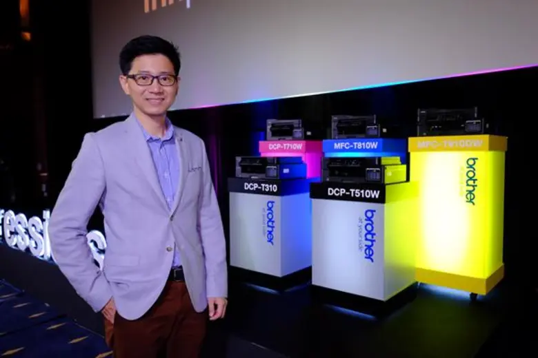 บราเดอร์สบช่องเทรนด์อิงค์เจ็ทโตติดลมบน ส่ง 5 รุ่นใหม่ชิงแชร์ตลาดเมืองไทย ชู 4 จุดขาย 'ฟังก์ชั่น ดีไซน์ คุณภาพสี คุ้มค่า’ เจาะกลุ่ม SOHO และ เอสเอ็มอี