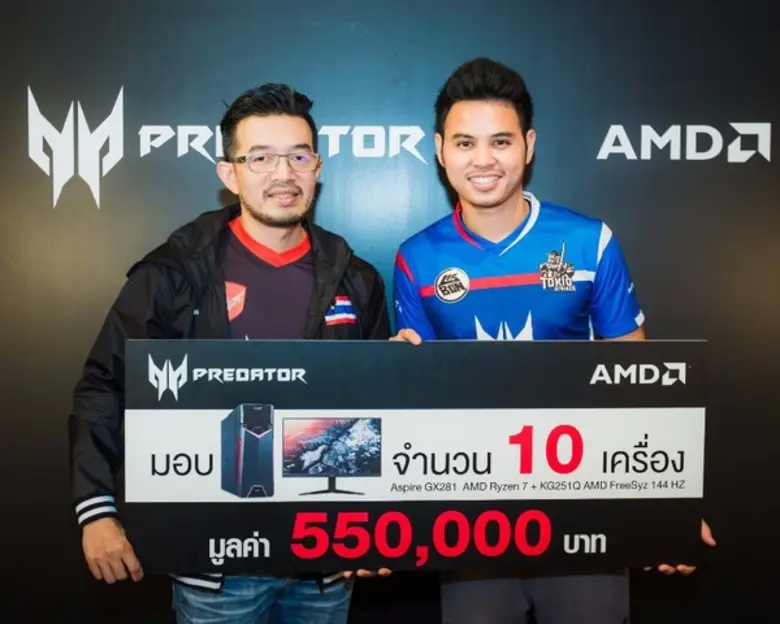 เอเซอร์ พรีเดเตอร์ หนุนทัพ "TokioStriker"...