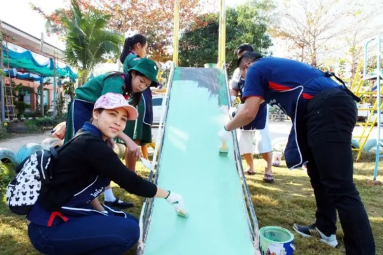 กลุ่มไอโออิ จิตอาสา นำโดย คุณจักรพงศ์ วัช...