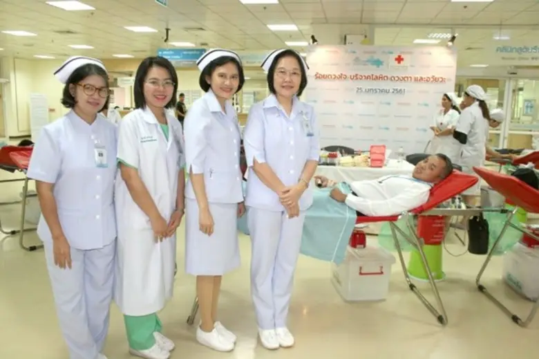 โรงพยาบาลหัวเฉียว ร่วมกับ สภากาชาด จัดกิจ...