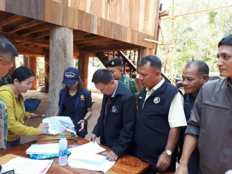 กอ.รมน. ตรวจเข้ม ไม้แปรรูปในพื้นที่ อ.ศรีราชา จ.ชลบรี