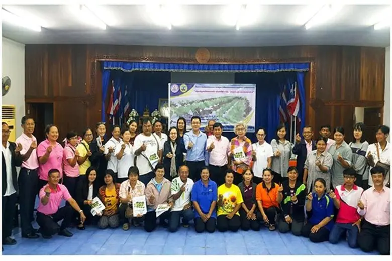 นายมนตรี บุญจรัส ประธานกรรมการชมรมเกษตรปล...