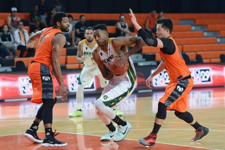 รายงานผลคะแนนบาสเกตบอล GSB TBSL 2018โมโนแวมไพร์กับแม่โขง ยูไนเต็ด