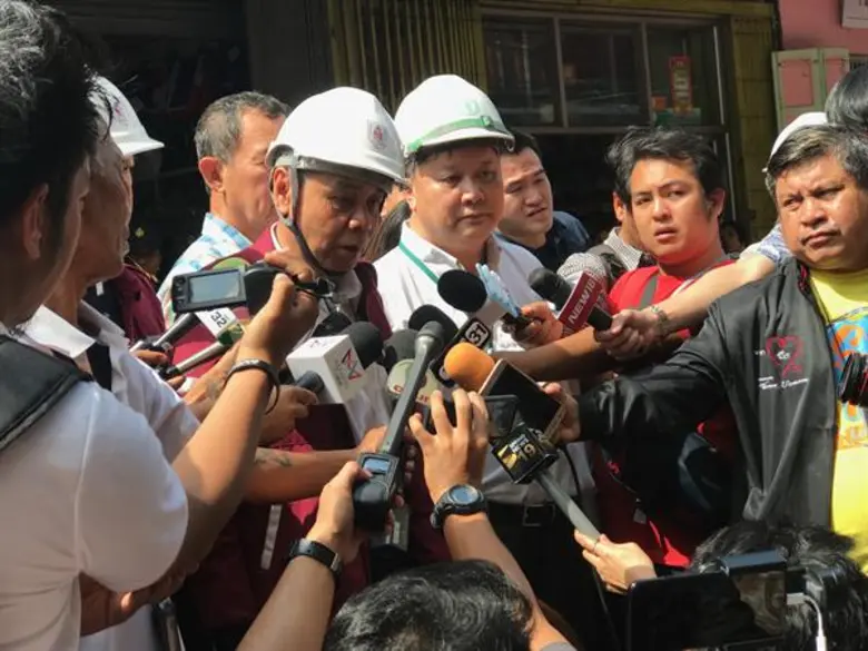 วสท.ลงพื้นที่สำรวจอาคารไฟไหม้ ซอยวาณิช 1 สำเพ็ง ย่านเยาวราช พร้อมเตือนความปลอดภัยช่วงเทศกาลตรุษจีน