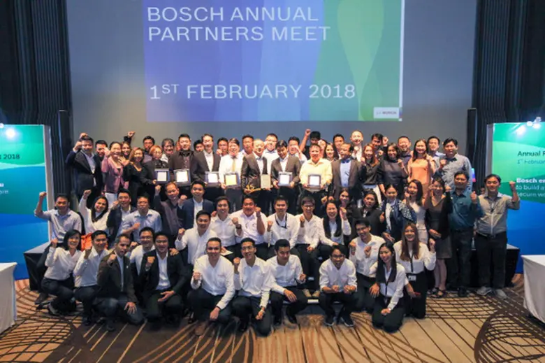 ประชุมผู้แทนจำหน่ายระบบรักษาความปลอดภัยและการสื่อสาร Bosch ประจำปี 2561