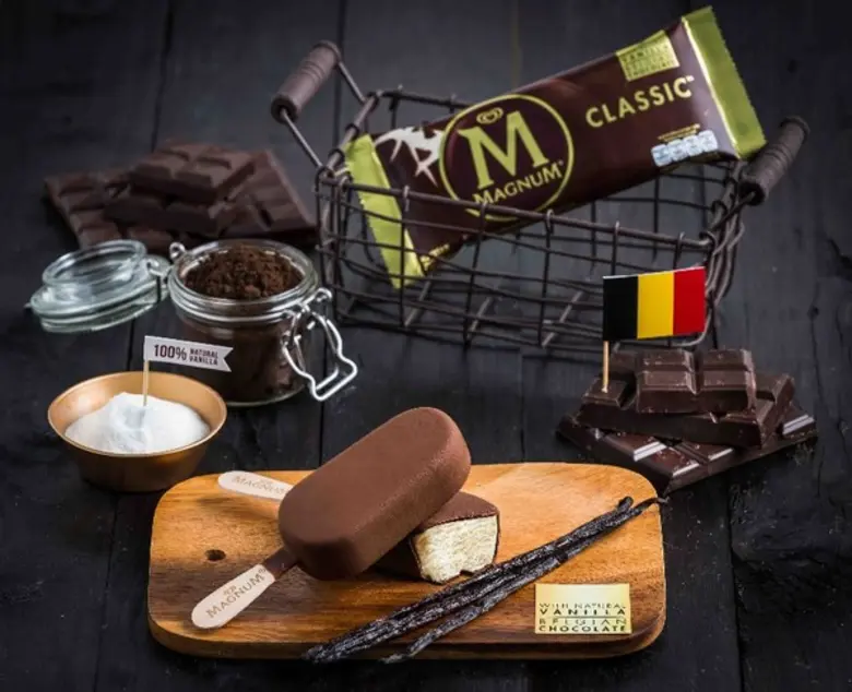 การพลิกโฉมครั้งใหญ่ของแบรนด์ 'แม็กนั่ม’ เผย 3 วัตถุดิบชั้นเลิศช็อกโกแลต อัลมอนด์ และวานิลลา ระดับพรีเมี่ยม คัดสรรจากทั่วโลก ในราคาเดิม