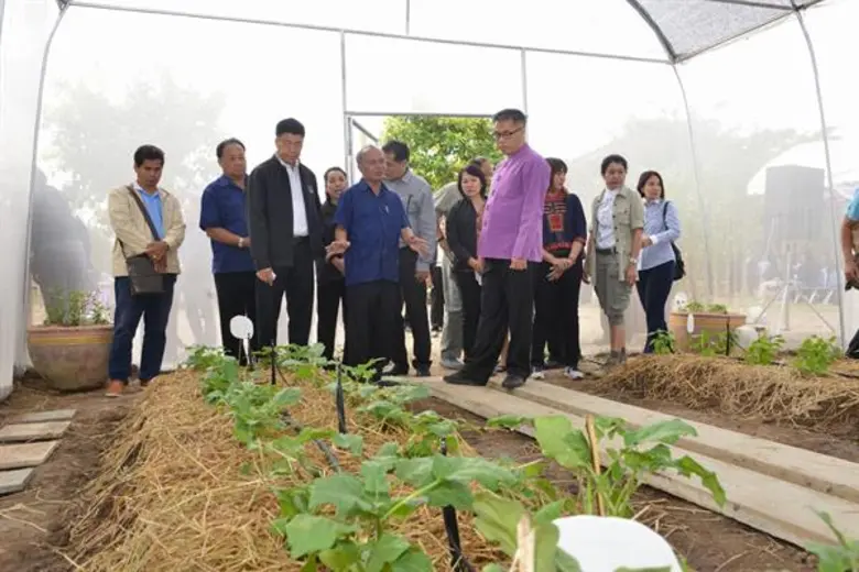 กรมส่งเสริมสหกรณ์หนุนสร้างศูนย์เรียนรู้ในโรงเรียนปริยัติธรรมวัดไผ่ดำ ส่งเสริมการเรียนรู้ด้านการเกษตรให้แก่สามเณร