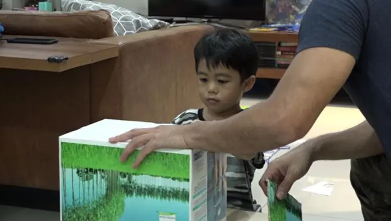 ผู้พันเบิร์ด สอนน้องวิน ให้รู้จักคุณค่าของเหลือใช้ ใน The Return of Superman Thailand 2