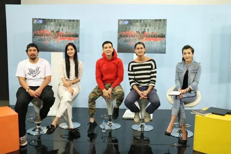 “นิว-น้ำ-มะนาว” ควงผู้กำกับ “เตอร์” ไลฟ์สด “มือปราบเหยี่ยวดำ” สไตล์ “โหด มัน ฮา”