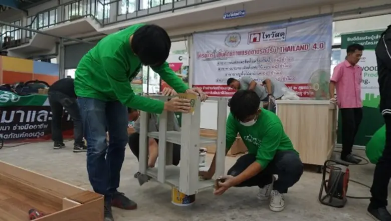 กพร.ร่วมปูนซีเมนต์นครหลวง อบรมทักษะช่าง ฟ...