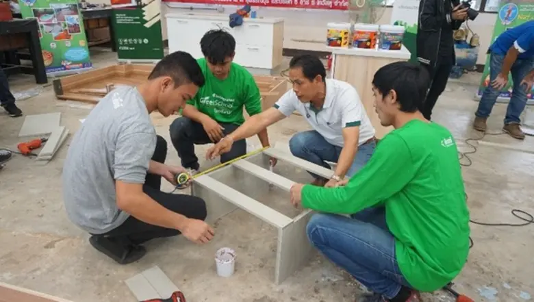 ช่างไม้ฯ เฮ กพร. ฝึกฟรี มีงานทำ