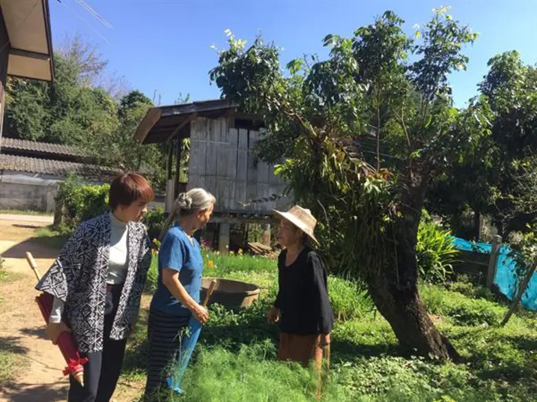 ชุมชนเศรษฐกิจพอเพียง "บ้านเกษตรอินทรีย์บ้านห้วยลาน” ใน หนองโพ ๙ ตามพระราชปณิธาน สานต่ออาชีพที่พ่อให้