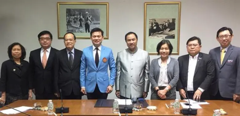 “สุชัชวีร์” เชื่อมั่นคุณภาพบัณฑิต ม.ราชภัฏ – เทคโนโลยีราชมงคล - เอกชน รุดหารือ ปธ.สภาหอการค้าฯ ผสานความร่วมมือภาคการศึกษาและองค์กรเอกชน