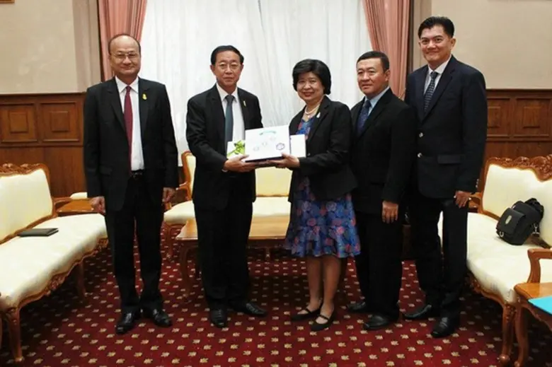 วว. เยี่ยมคารวะ นายอาคม เติมพิทยาไพสิฐ รัฐมนตรีว่าการกระทรวงคมนาคม