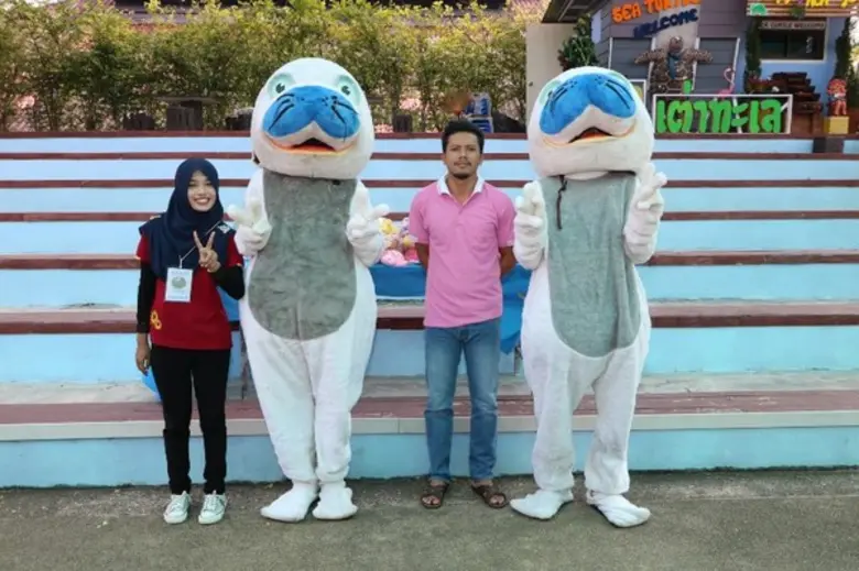 กิจกรรมฉลองปีใหม่ที่พิพิธภัณฑ์สัตว์น้ำ