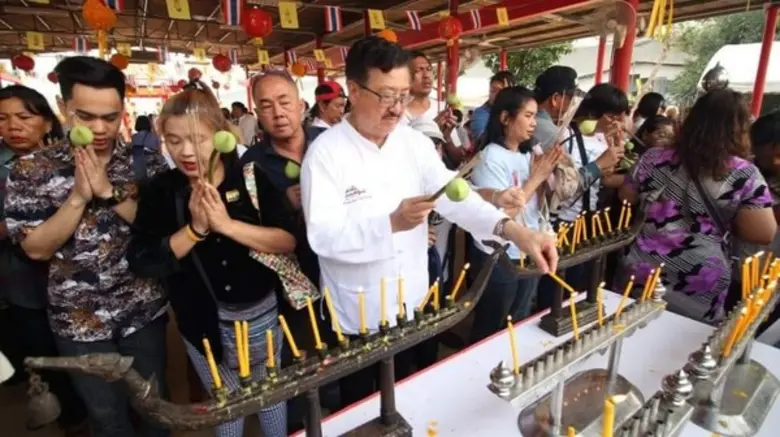 นครนนท์ ชวนประชาชนล่องเรือ ไหว้พระ ไหว้เจ้า 20 บาท