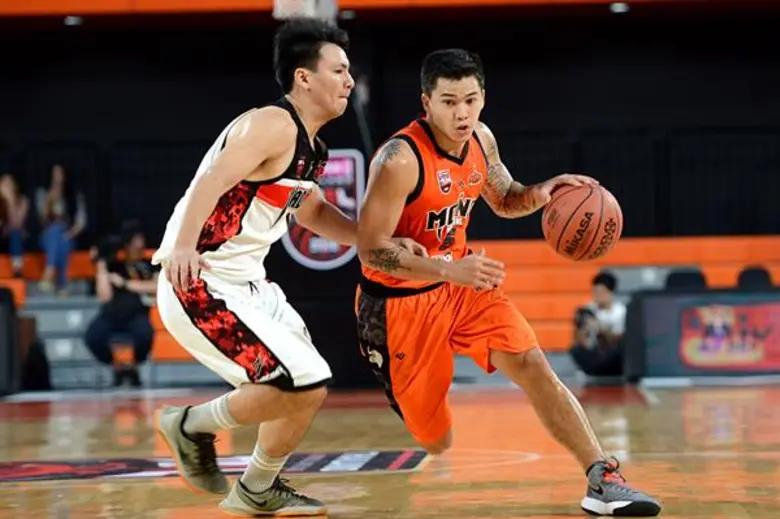 รายงานผลคะแนนบาสฯGSB TBSL2018 ระหว่างคู่ โมโนแวมไพร์กับแมดโกท