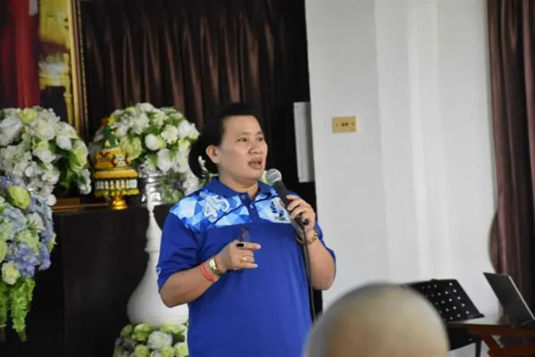 มทร.ธัญบุรี ปรับภูมิทัศน์วัด ด้วยสารชีวภาพนาโนเคลือบหัวเชื้อจุลินทรีย์และสารสกัดชีวภาพ THAN Nano