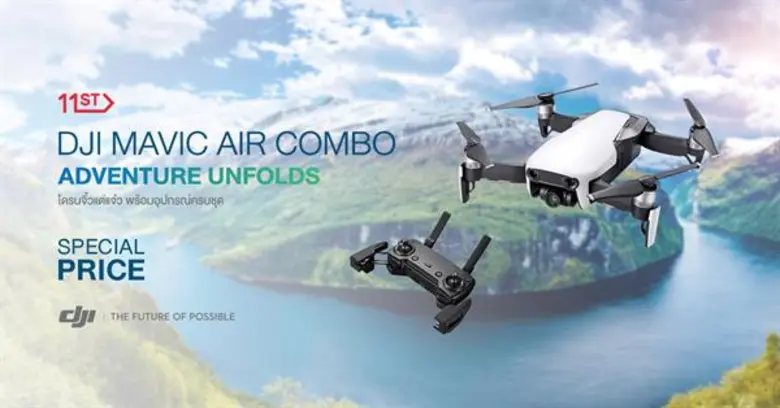 - DJI Mavic Air Combo Adventure Unfolds: ...