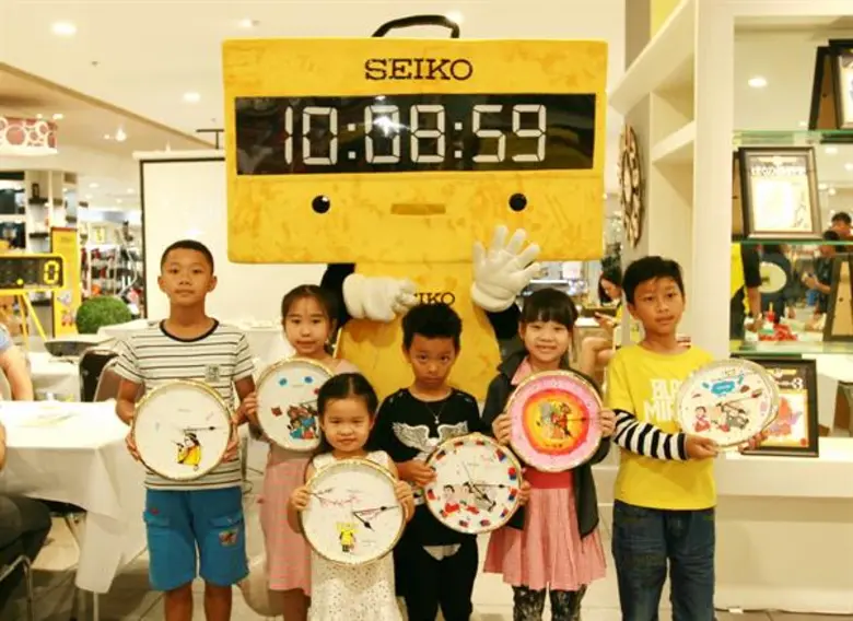 “ไซโก คล็อคส์” จัดกิจกรรม Your Time…Your SEIKO  ชวนเด็กระบายสี พร้อมเป็นเจ้าของนาฬิกาหนึ่งเดียวในโลก
