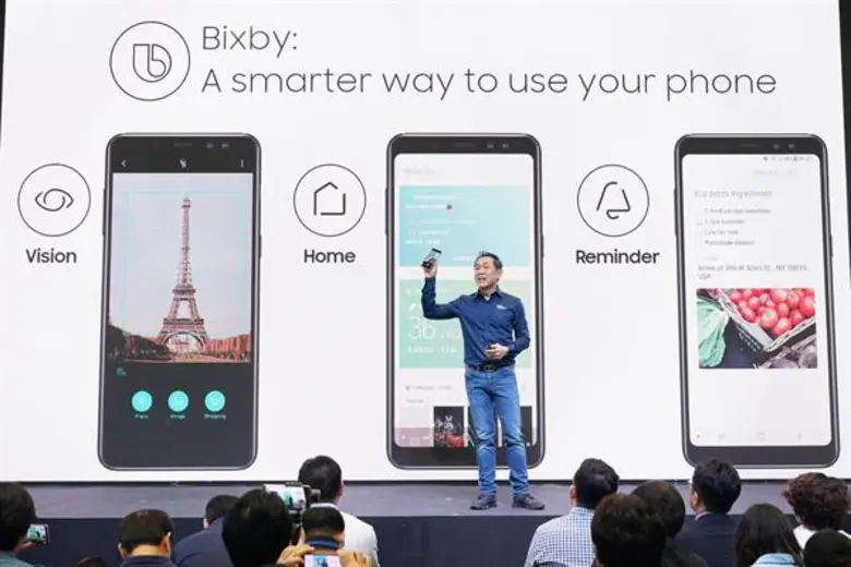 ซัมซุง ส่ง “กาแลคซี่ เอ 8/เอ 8 พลัส (2018)” ชูกล้องหน้าคู่ ความละเอียดสูง ฟีเจอร์ Live Focus และ Bixby 2.0 ผู้ช่วยอัจฉริยะ มัดใจชาวมิลเลนเนียล!