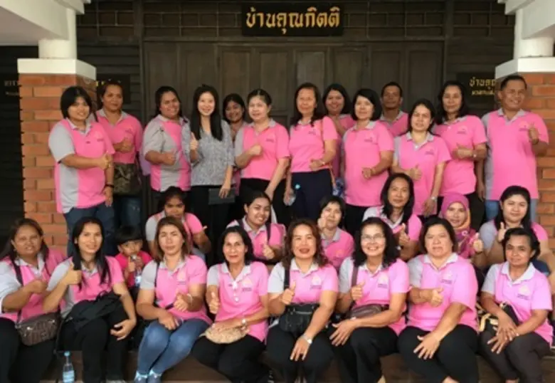 คณะบุคลากร และกลุ่มวิสาหกิจชุมชนส่งเสริมอ...