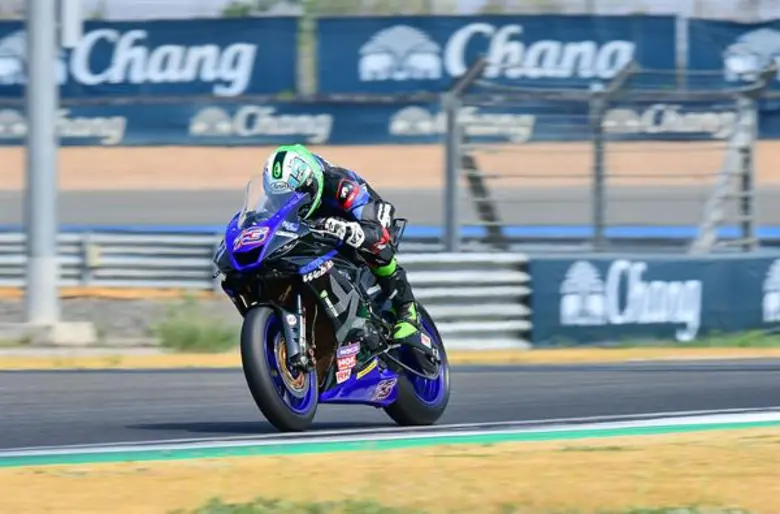 เพลงชาติไทยกระหึ่ม! “ฐิติพงศ์-อนุภาพ” ผงาดแชมป์โฮมเรซ เอเชีย โรด เรซซิ่ง