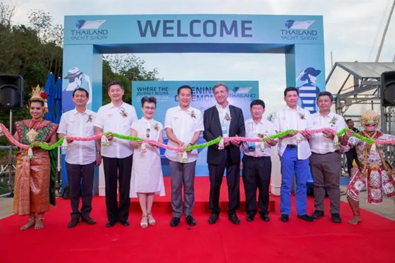 พิธีเปิดมหกรรมเรือสำราญและมารีน่า "ไทยแลน...