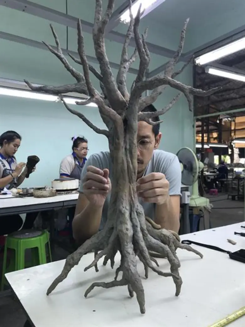 นิทรรศการชื่อ หิมพานต์ โดย อาจารย์โอ๋