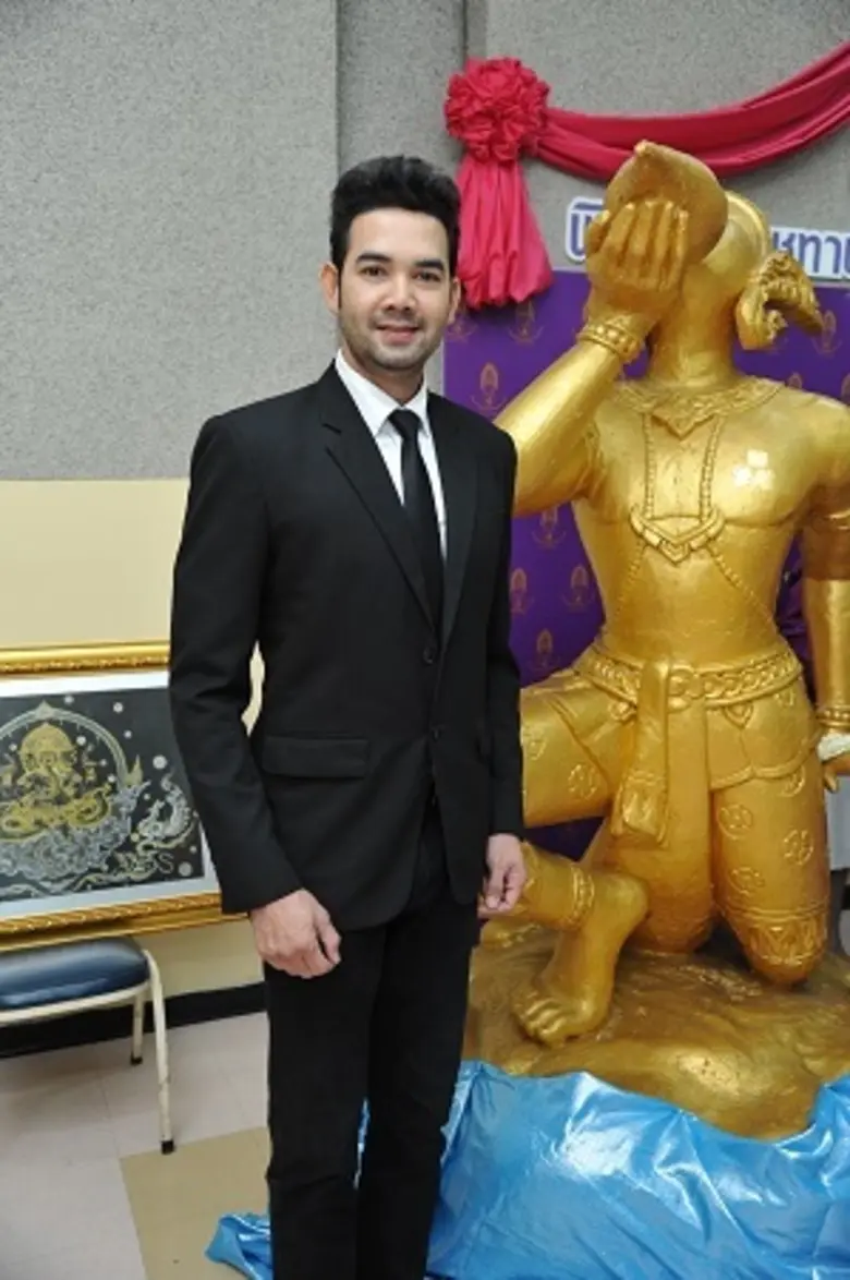 เอก-ทับทิม ร่วมแถลงข่าวพระราชทานรางวัล'เทพทอง’