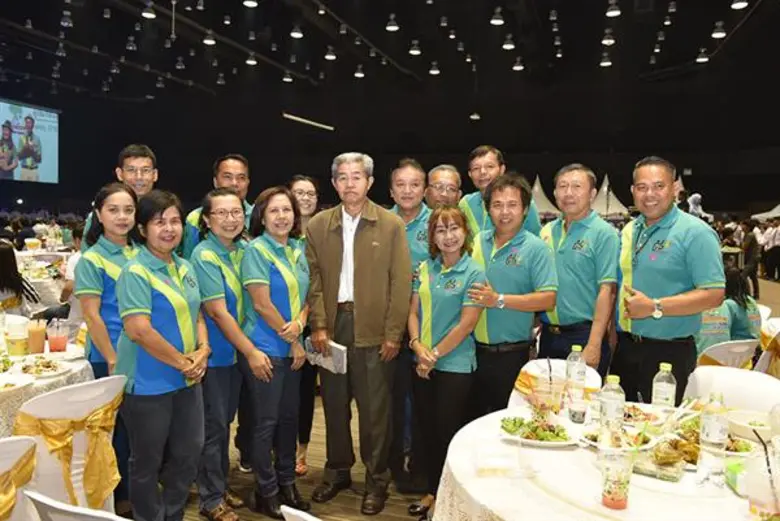 ม.อ.ตรัง เลี้ยงสังสรรค์โอกาสครบรอบ 50 ปี ม.อ. โครงการ “ลูกไม้กลับสู่ต้นใต้ร่ม ม.อ.ตรัง” อย่างอบอุ่น