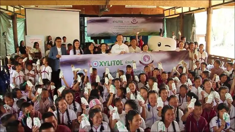 โครงการ Xylitolsmile ส่งเสริมสุขภาพช่องปาก สร้างรอยยิ้มให้ชุมชนบ้านจันทร์ จ.เชียงใหม่