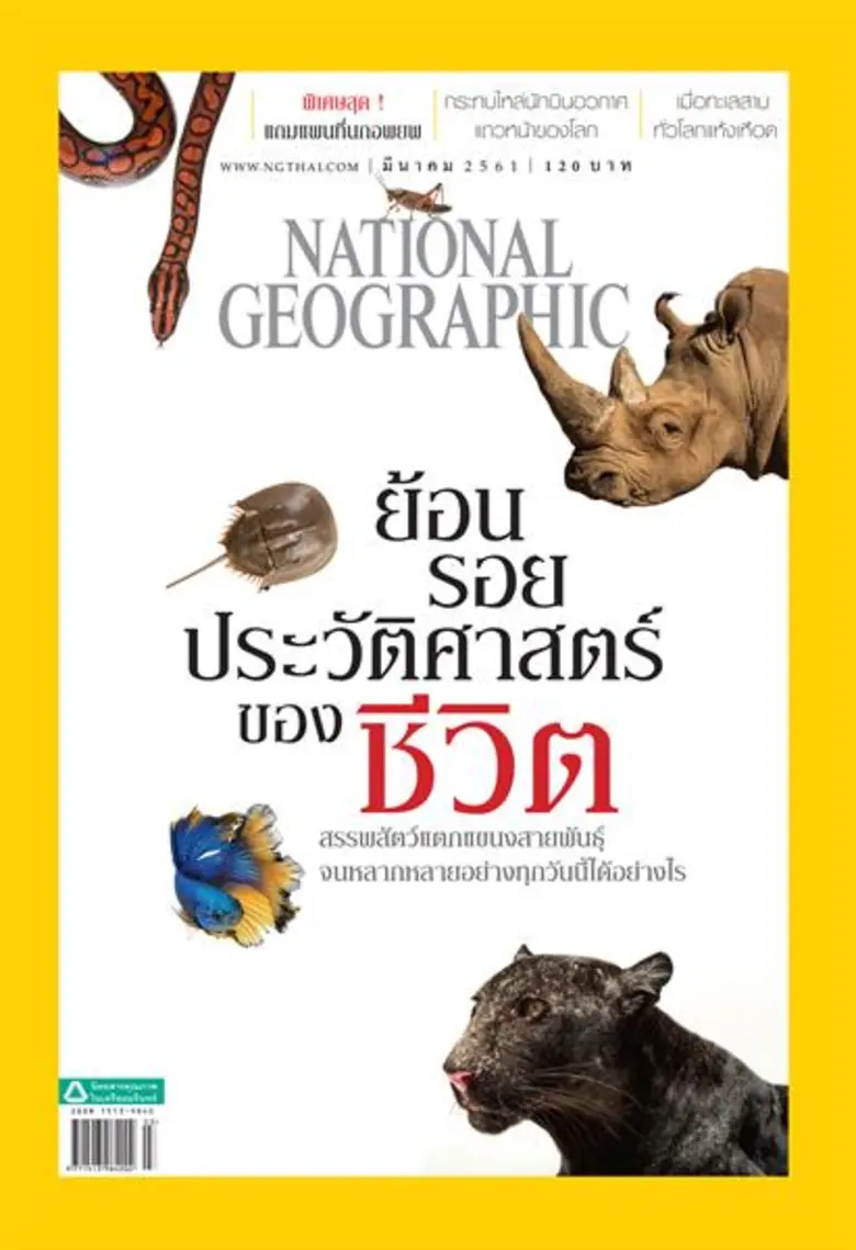 เนชั่นแนล จีโอกราฟฟิก ฉบับภาษาไทย ฉบับ มี...