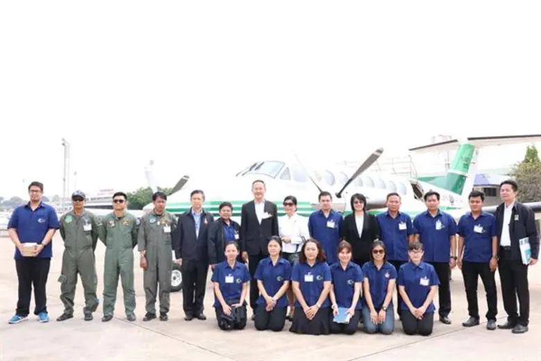 ฝนหลวงฯ ขยายพื้นที่ช่วยเหลือเกษตรกร เพื่อบรรเทาความรุนแรงจากพายุลูกเห็บในพื้นที่ภาคตะวันออกเฉียงเหนือ