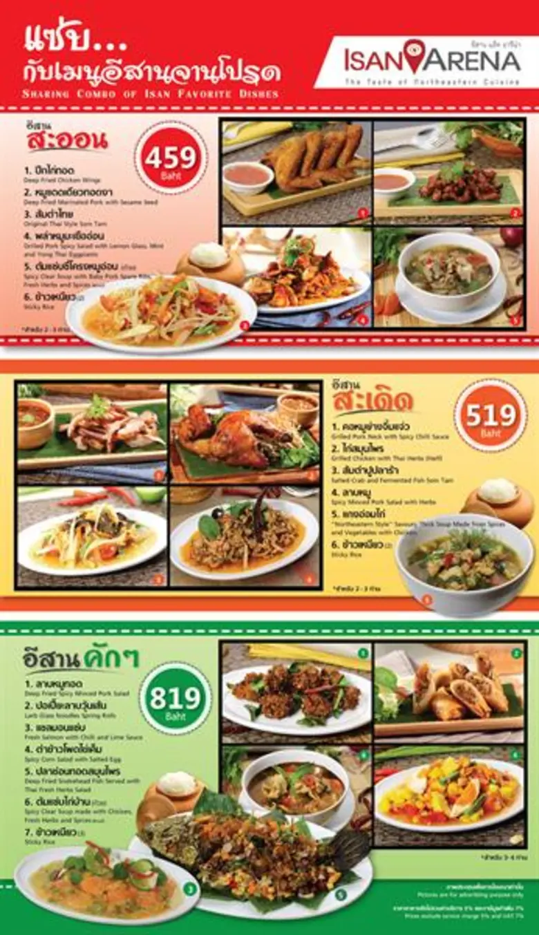 ร้านอีสาน แอ็ท อารีน่า อีกหนึ่งทางเลือกถู...