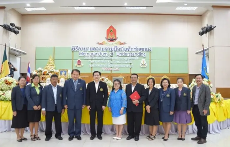 มจธ. จับมือโรงเรียนรัตนโกสินทร์สมโภชบางขุนเทียน ลงนามความร่วมมือ โครงการพัฒนาครูผู้สอน “ความร่วมมือในการพัฒนาครูสู่การพัฒนานักเรียน”