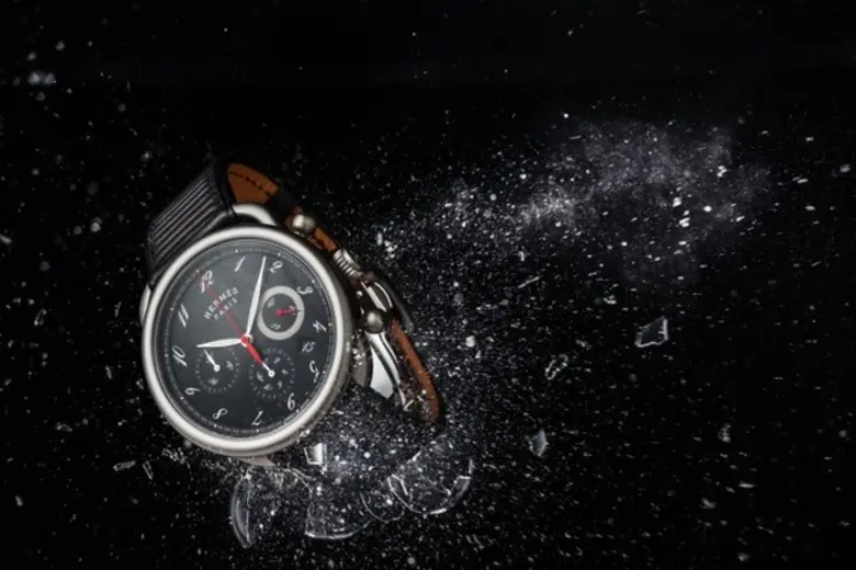 เรือนเวลาแอร์เมสรุ่น อาร์โซ โครโน ติตาน (Arceau Chrono Titane)