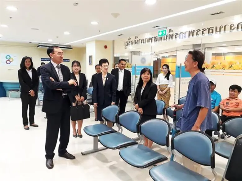 นายภูมิศักดิ์ อรัญญาเกษมสุข ผู้ตรวจราชการกระทรวงการ...